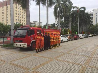 潮州公安消防支隊(duì)圓滿完成高考期間消防安保工作，筑牢潮安彩塘中學(xué)安全防線